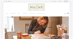 Desktop Screenshot of alexclarkart.co.uk